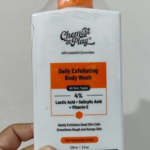 Chemist at Play Exfoliating Body Wash with Lactic Acid 236ml
